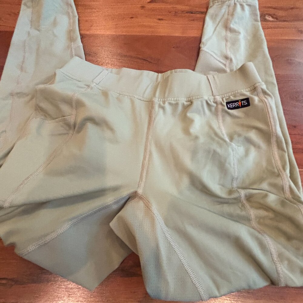 Kerrits Women's Large Beige Stash Pocket Riding Breeches Pants - Picture 6 of 11